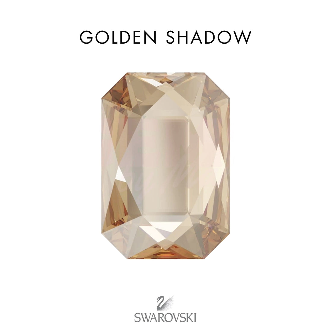 SWAROVSKI® Emerald Golden Shadow