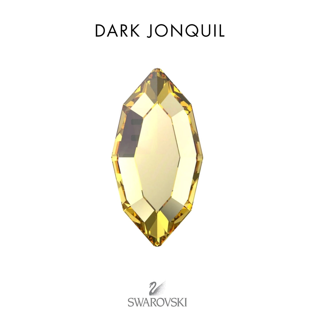 SWAROVSKI® Navette Dark Jonquil