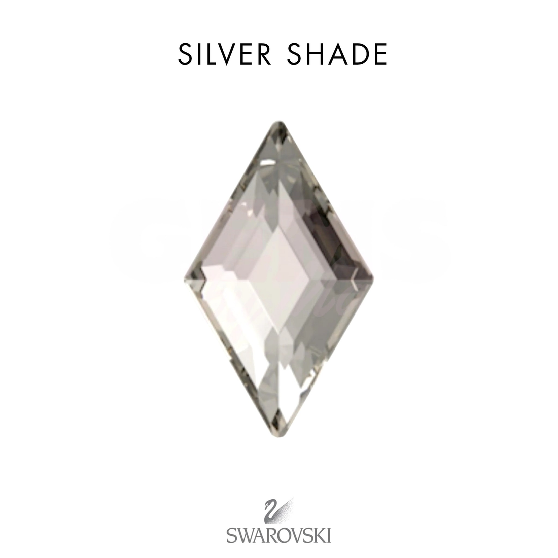 SWAROVSKI® Rombo Silver Shade