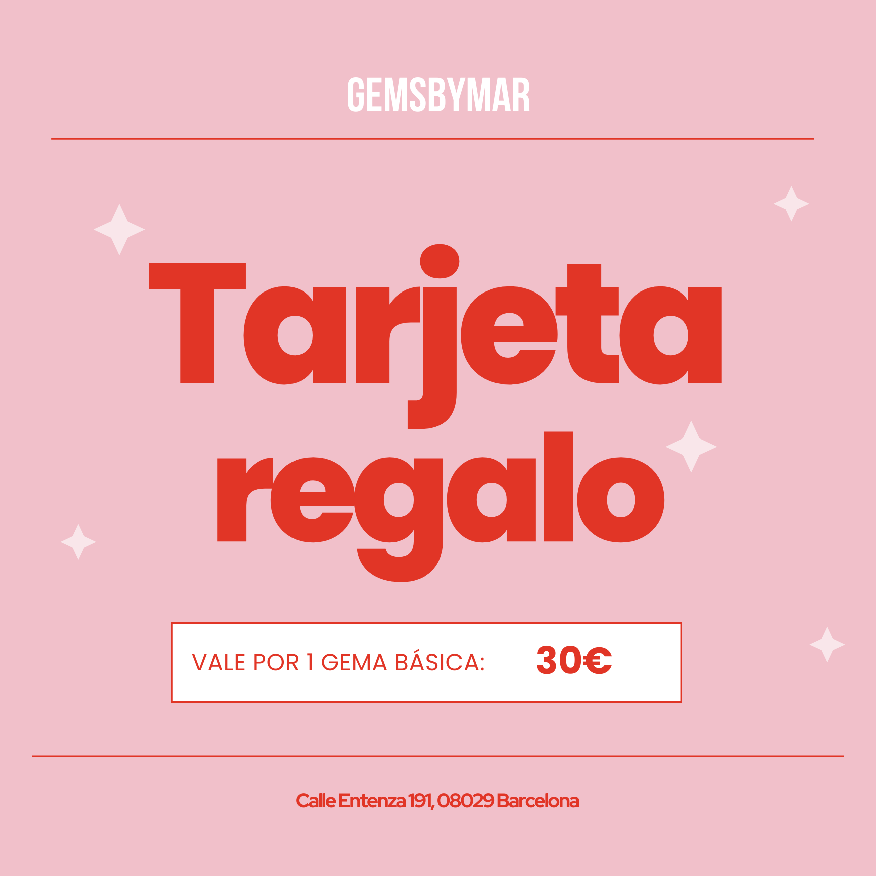 TARJETA REGALO