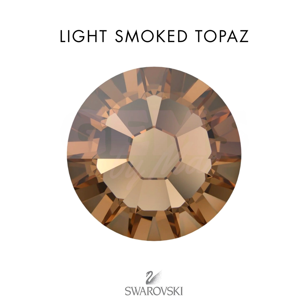 SWAROVSKI® Light Smoked Topaz