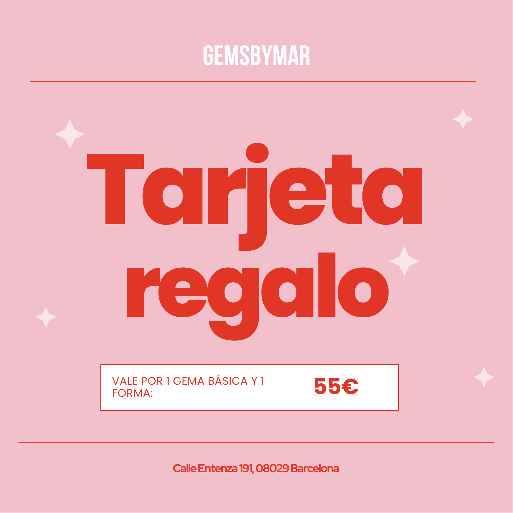 TARJETA REGALO