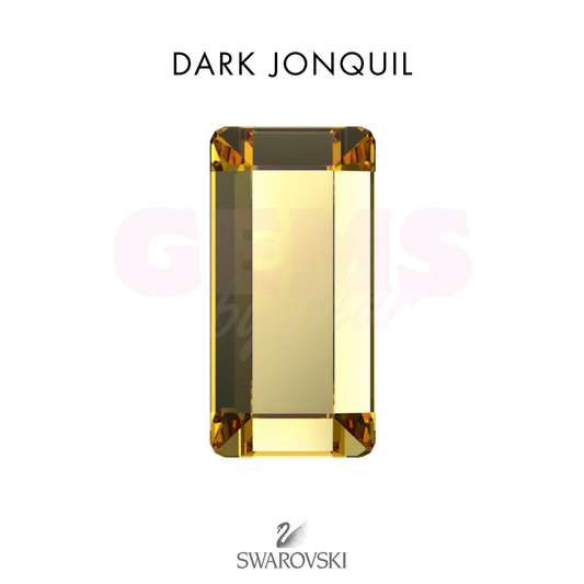 SWAROVSKI® Baguette Dark Jonquil