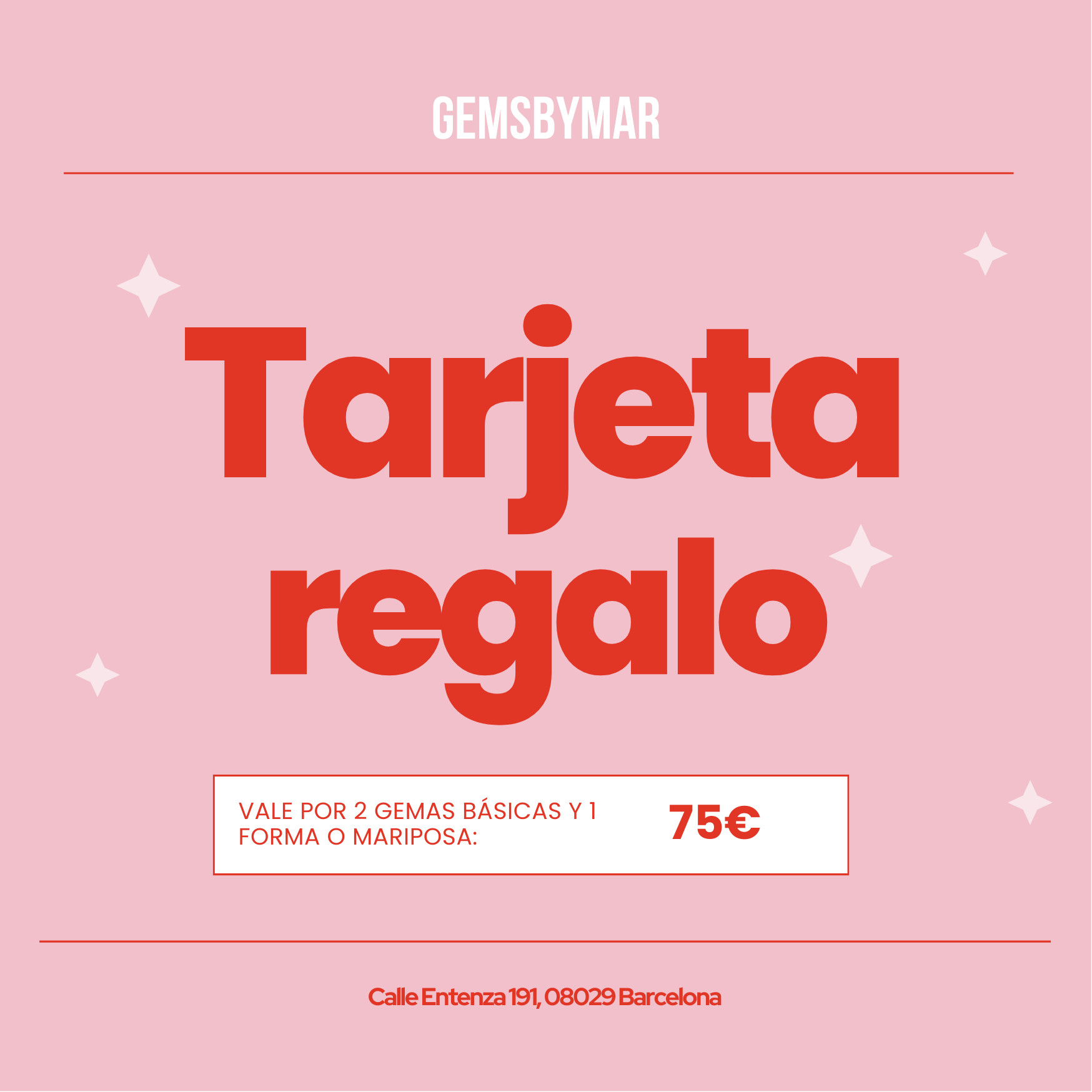 TARJETA REGALO