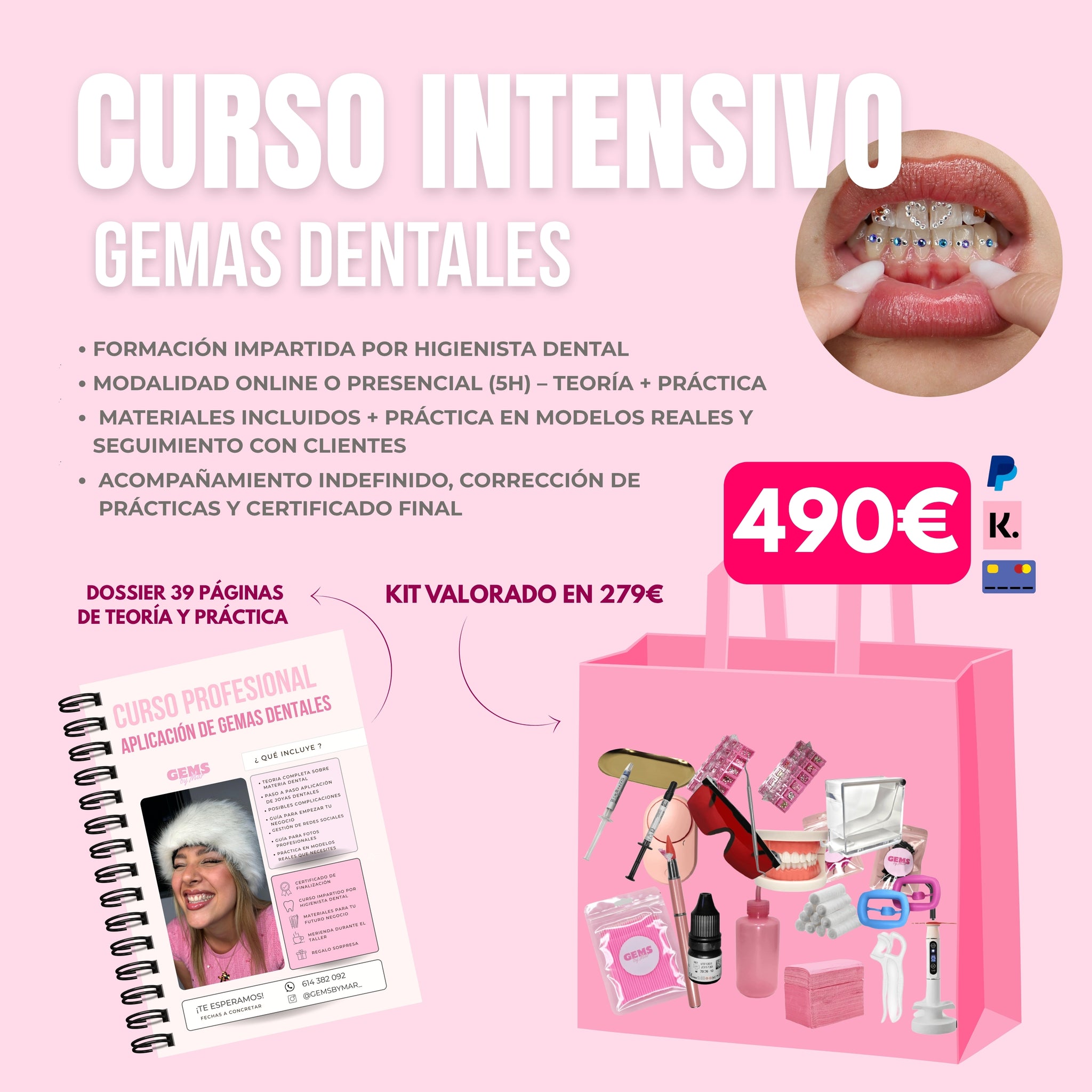 (PRESENCIAL) CURSO INTENSIVO GEMAS DENTALES