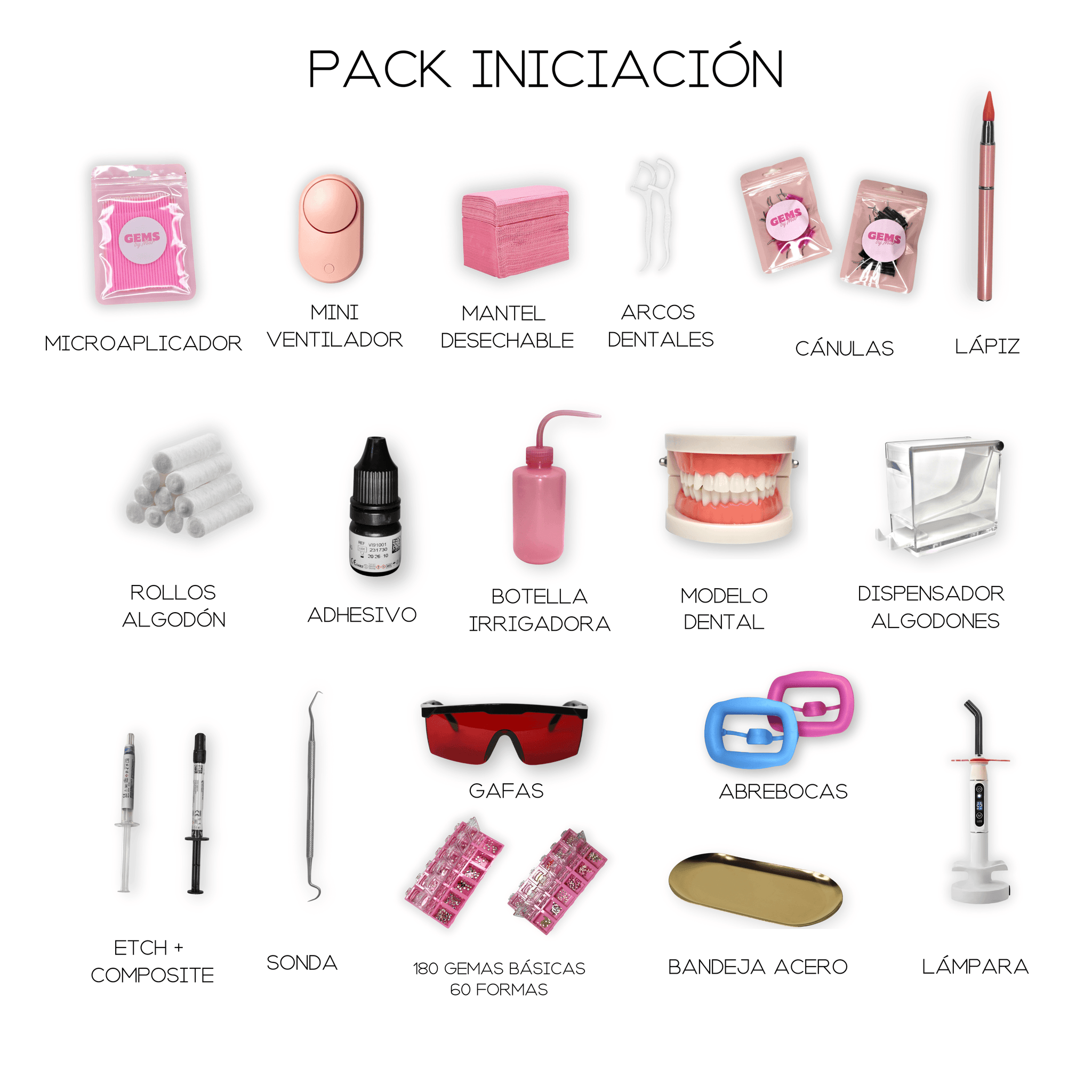 (PRESENCIAL) CURSO INTENSIVO GEMAS DENTALES
