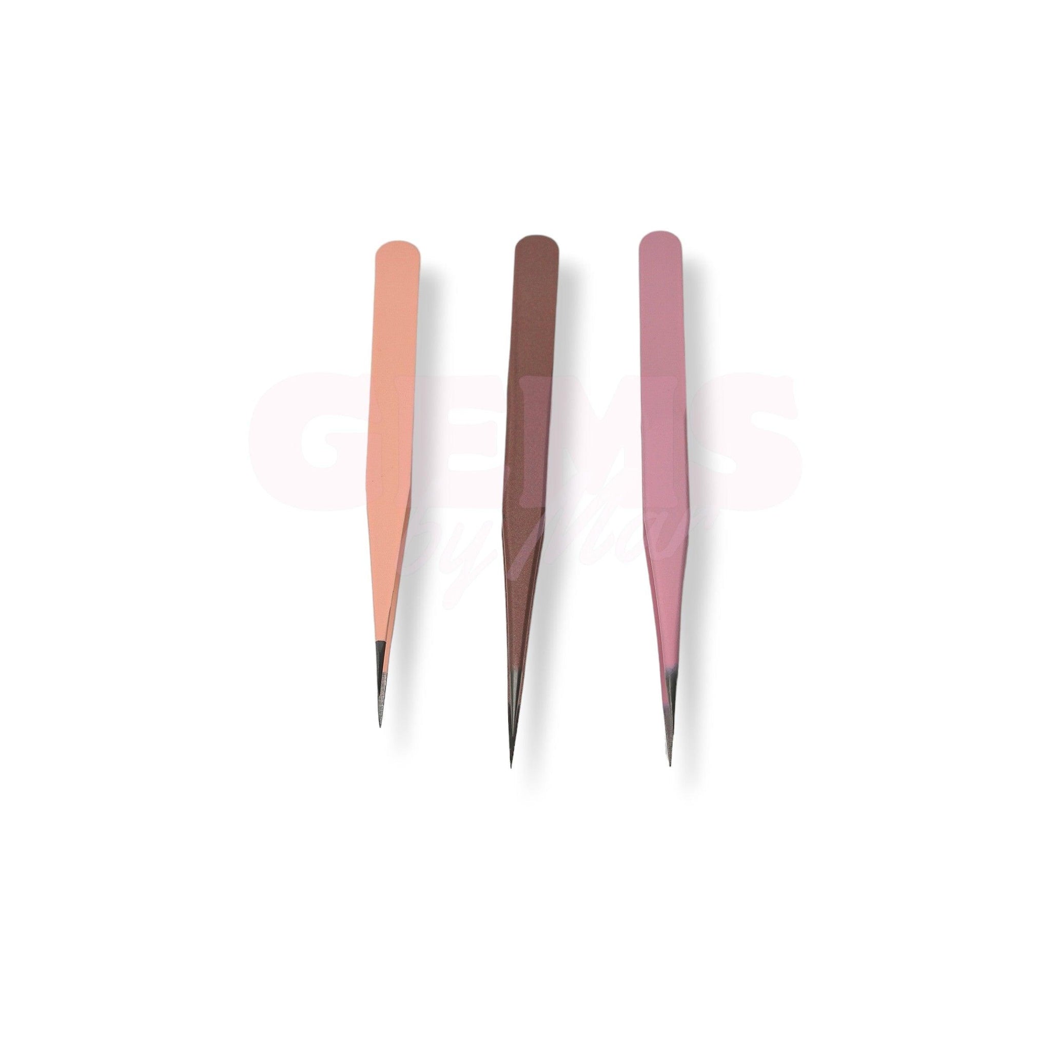 Pinzas curvadas - Gems By Mar