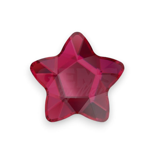 Round star "Red flame"