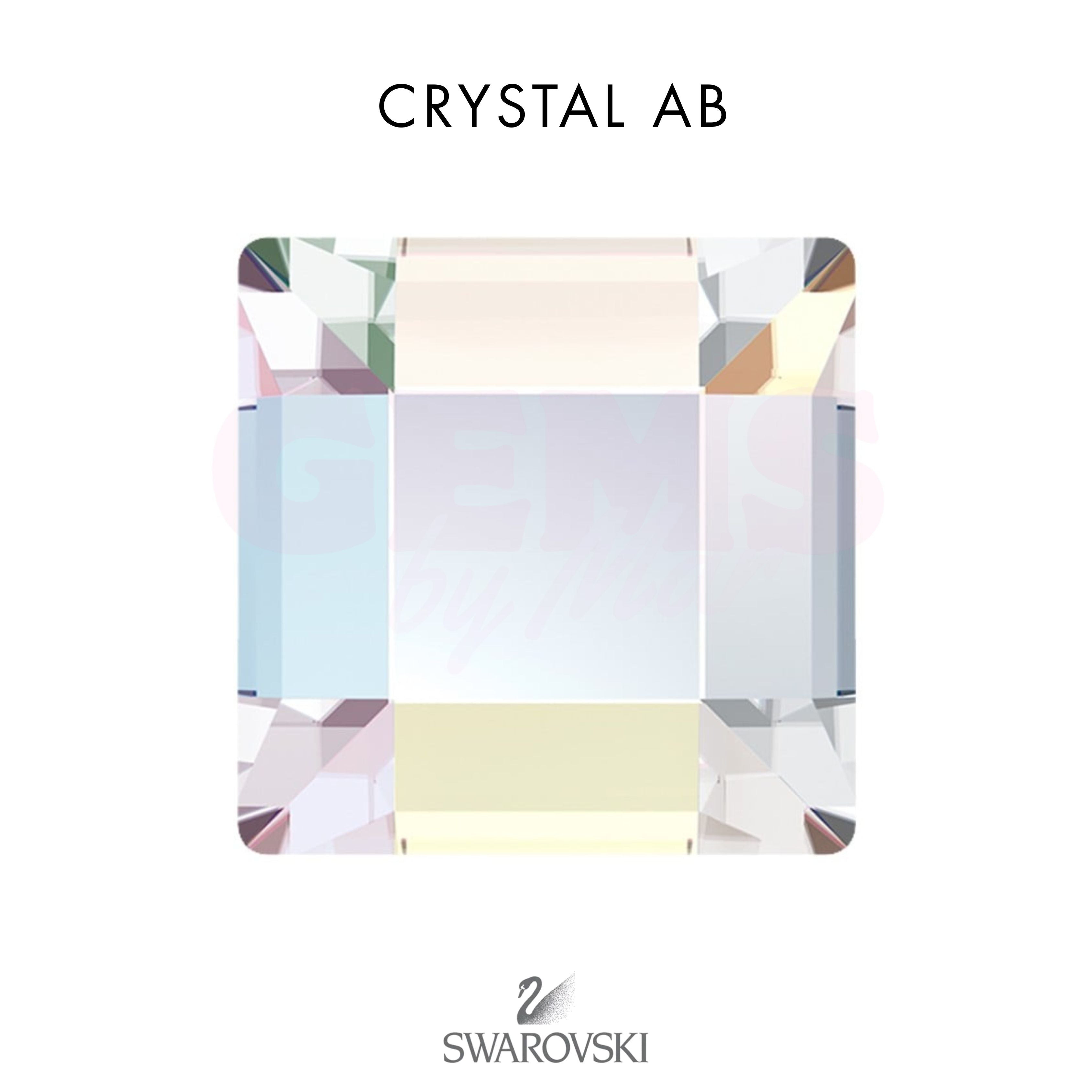 SWAROVSKI® Square Crystal AB