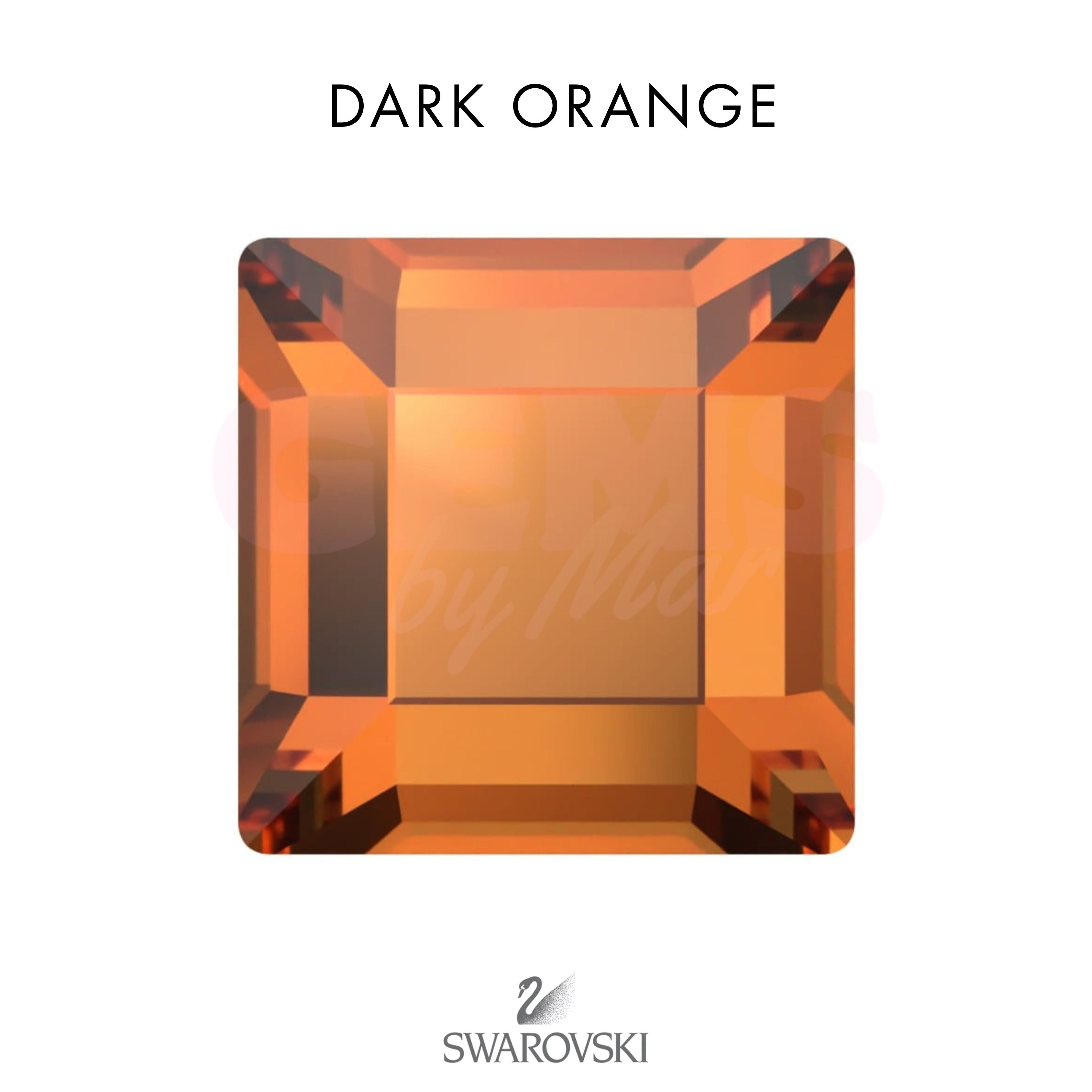 SWAROVSKI® Square Dark Orange