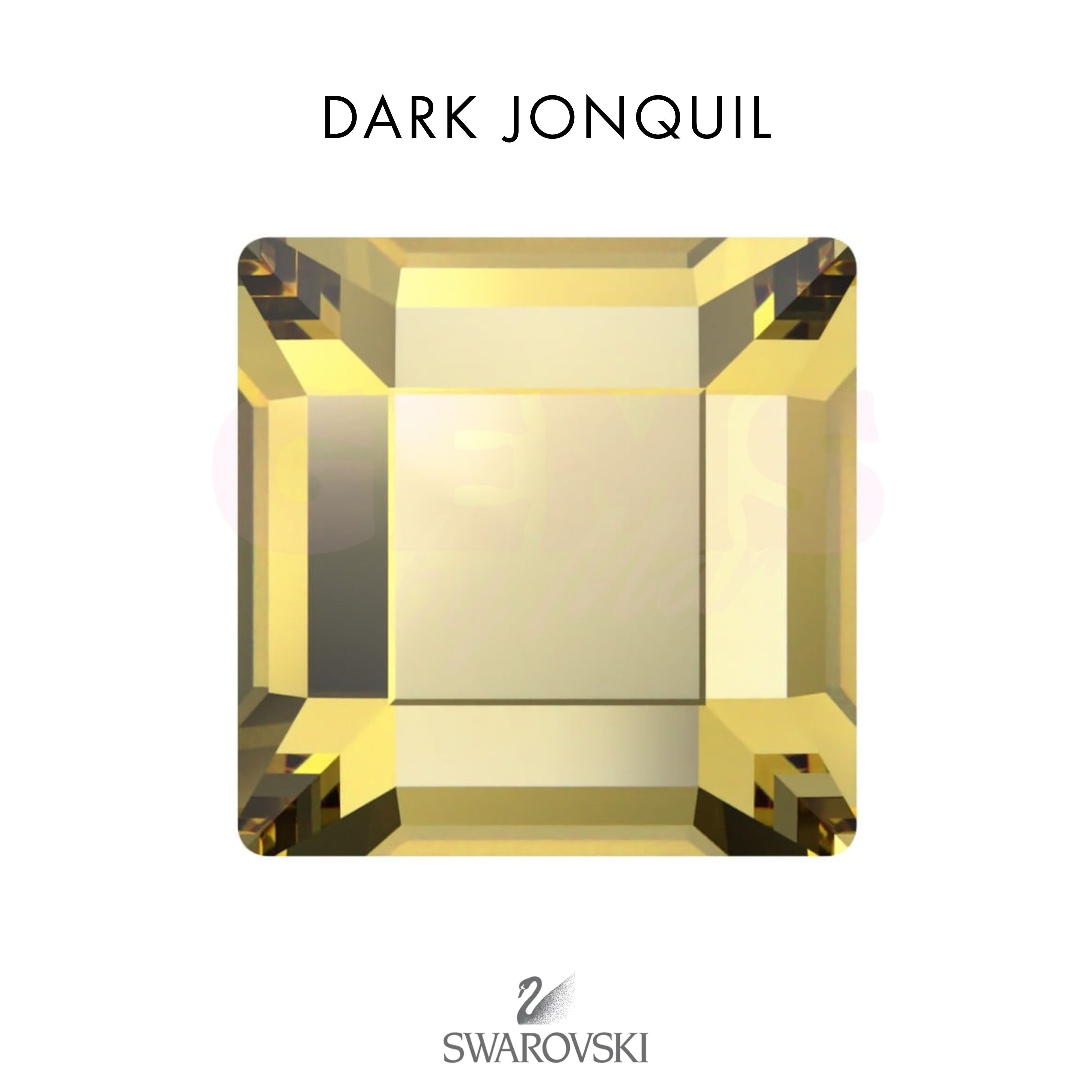 SWAROVSKI® Square Dark Jonquil