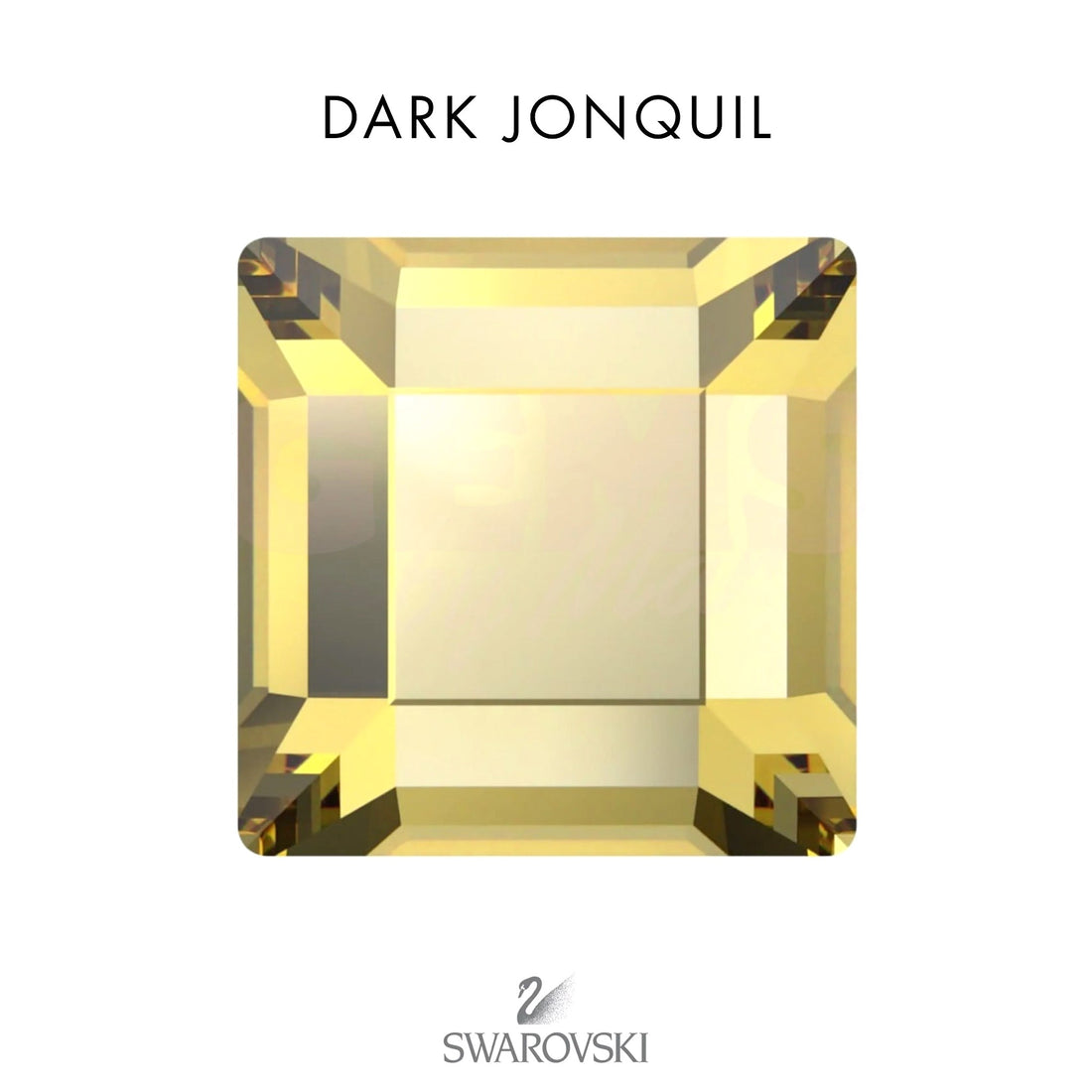 SWAROVSKI® Square Dark Jonquil