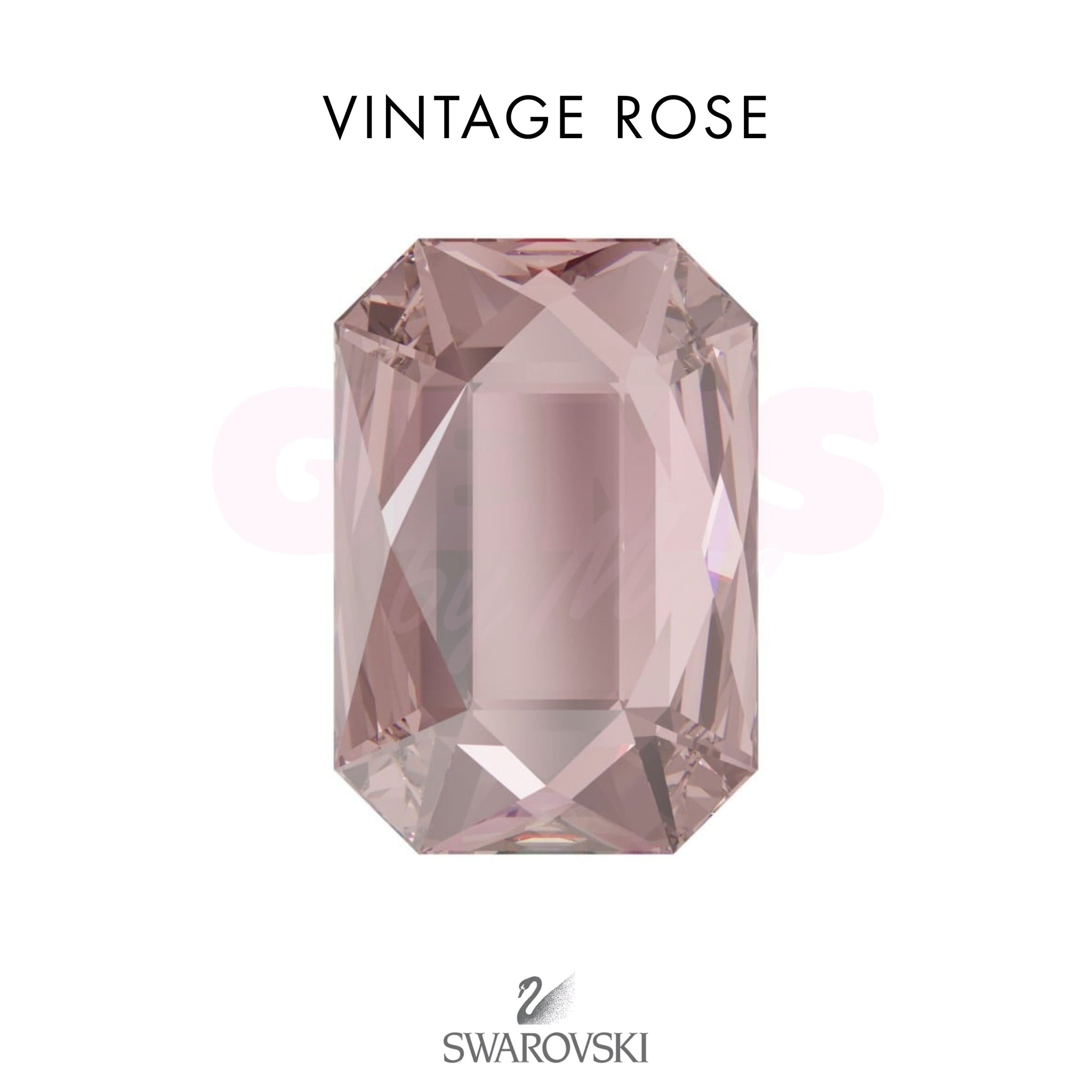SWAROVSKI® Emerald Vintage Rose