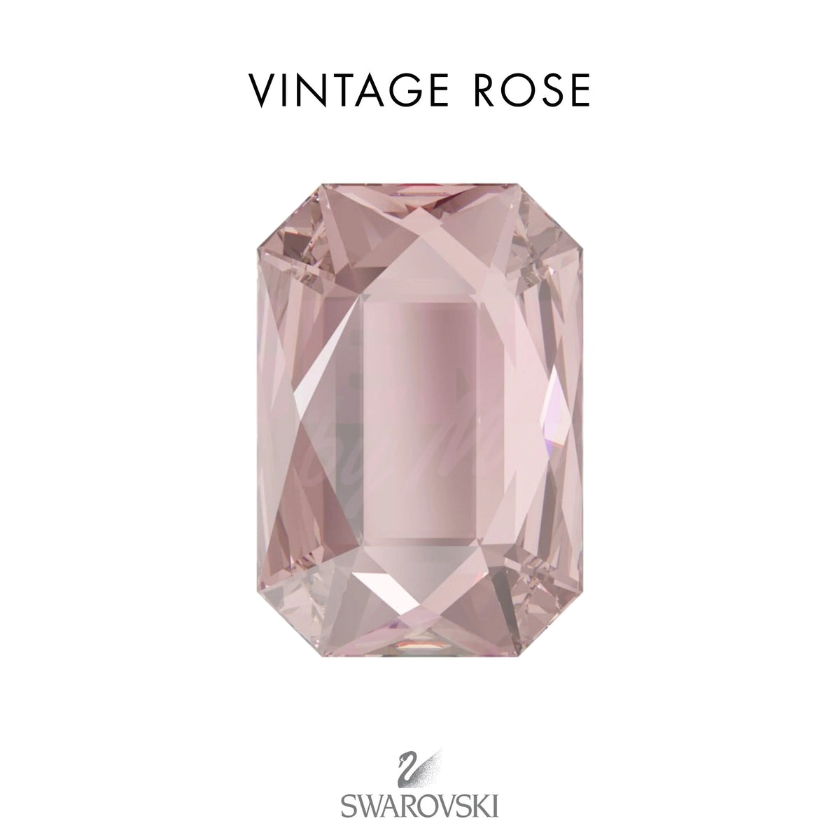 SWAROVSKI® Emerald Vintage Rose