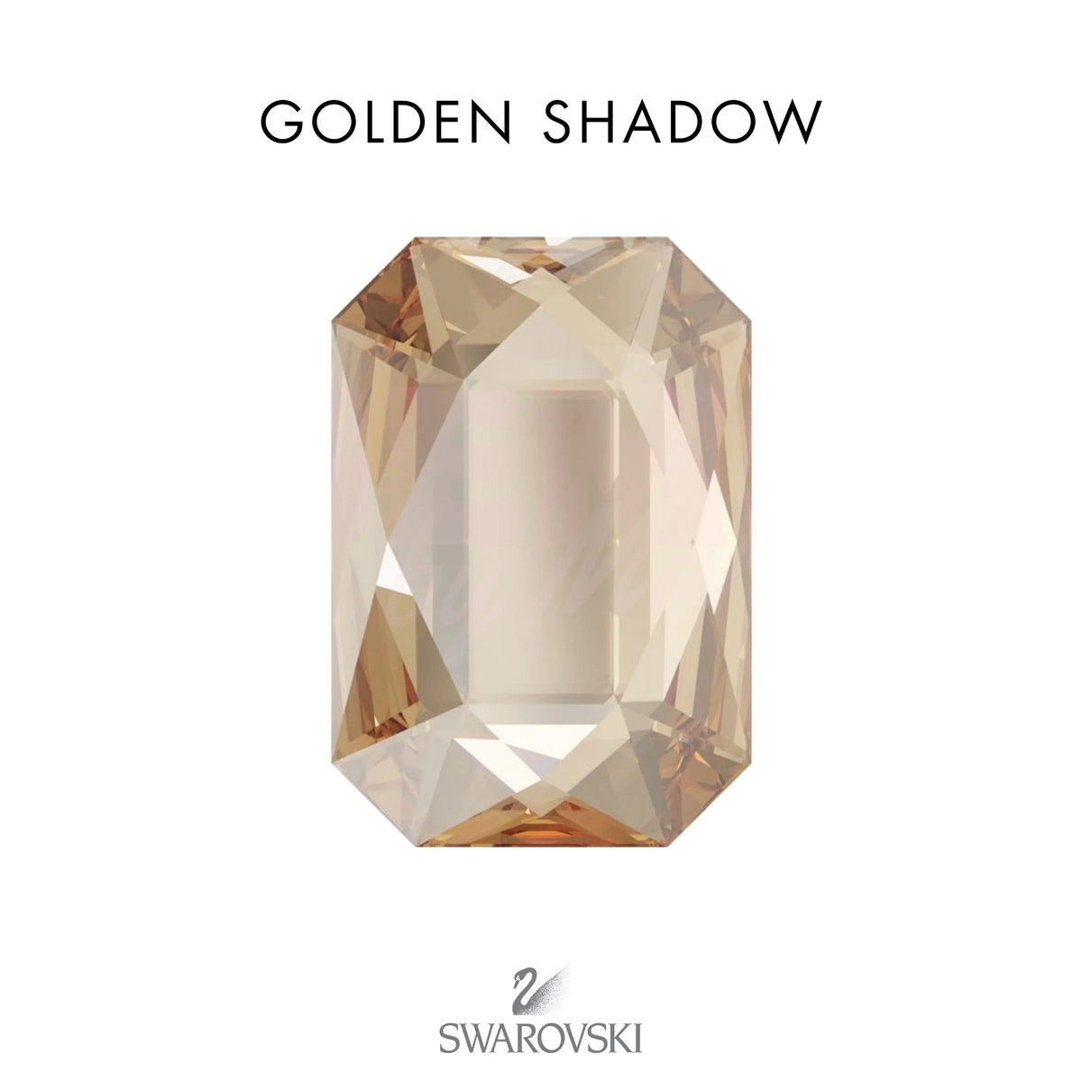 SWAROVSKI® Emerald Golden Shadow