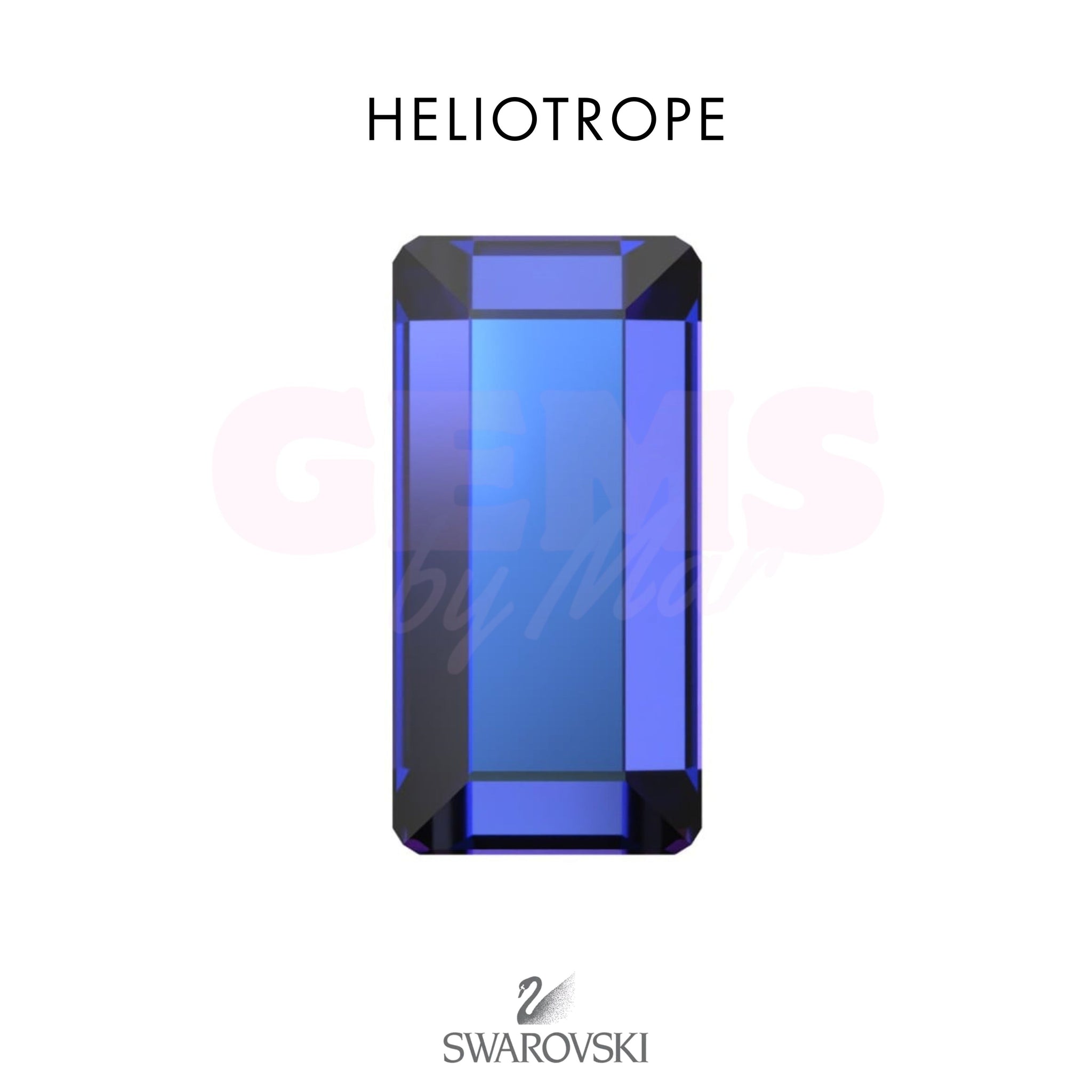 SWAROVSKI® Baguette Heliotrope