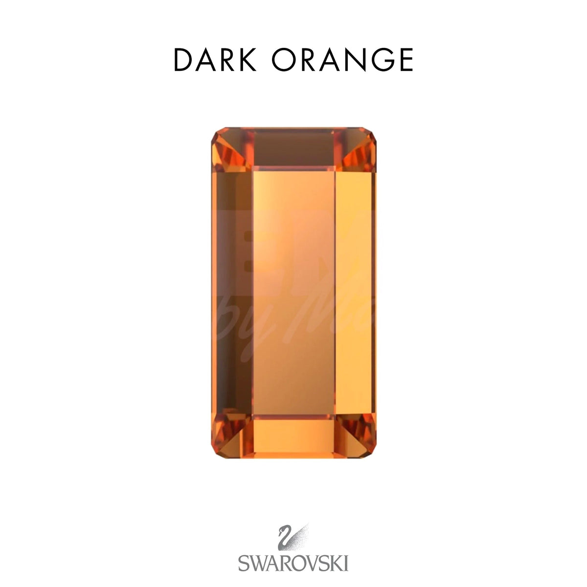 SWAROVSKI® Baguette Dark Orange