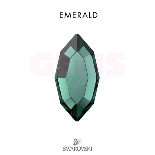 SWAROVSKI® Navette Emerald