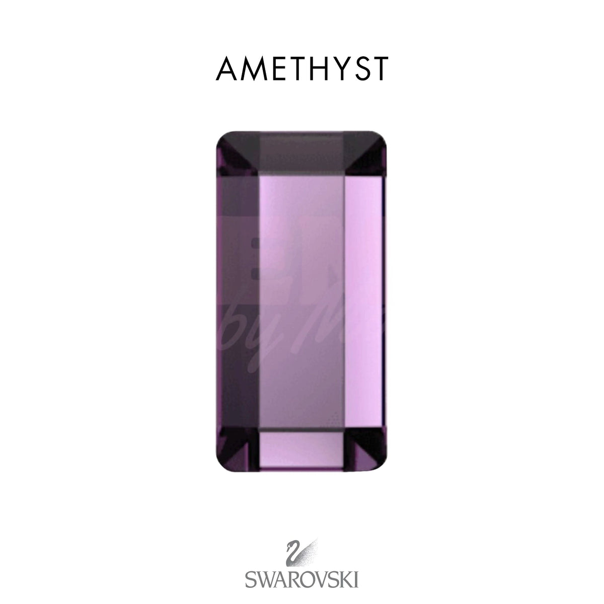 SWAROVSKI® Baguette Amethyst