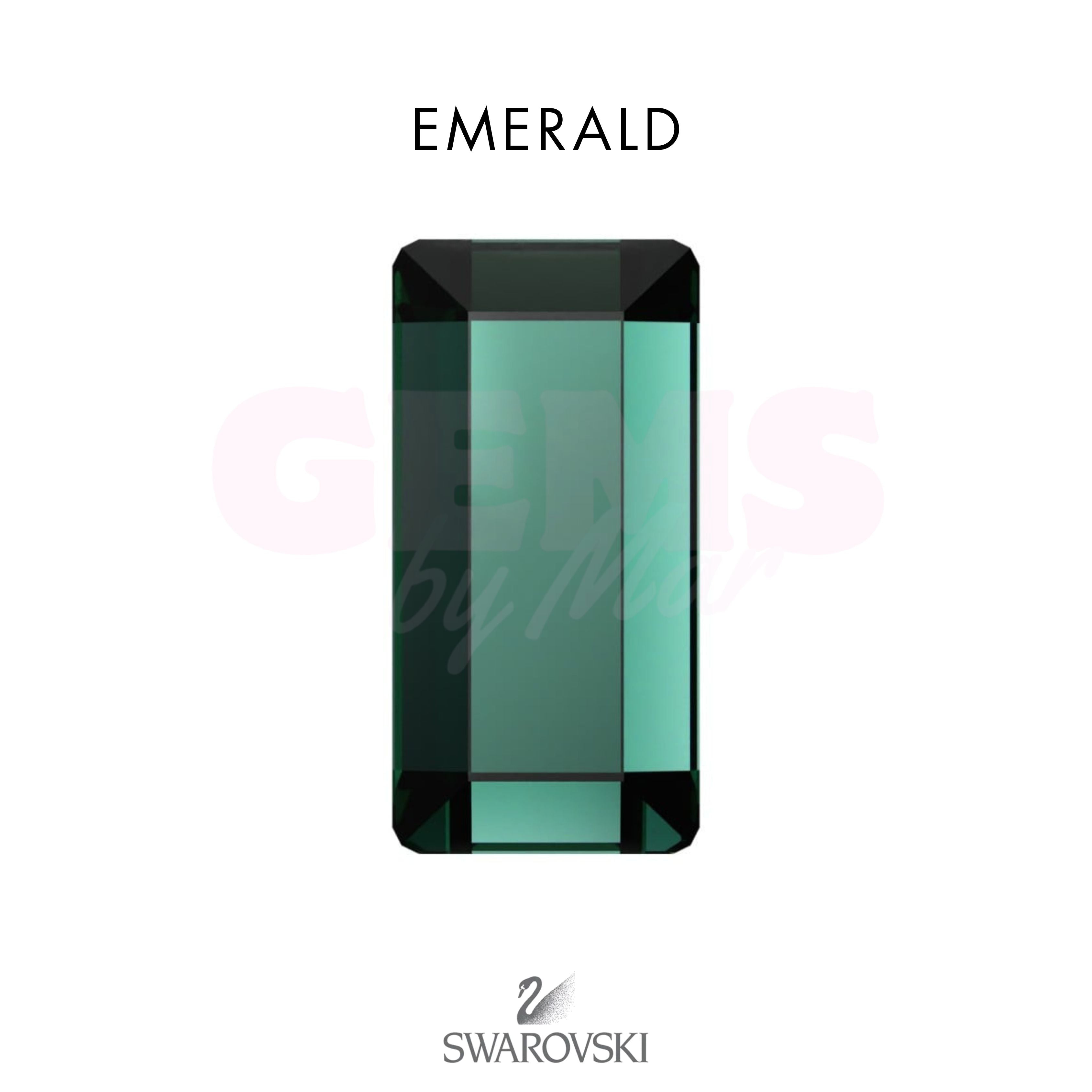 SWAROVSKI® Baguette Emerald