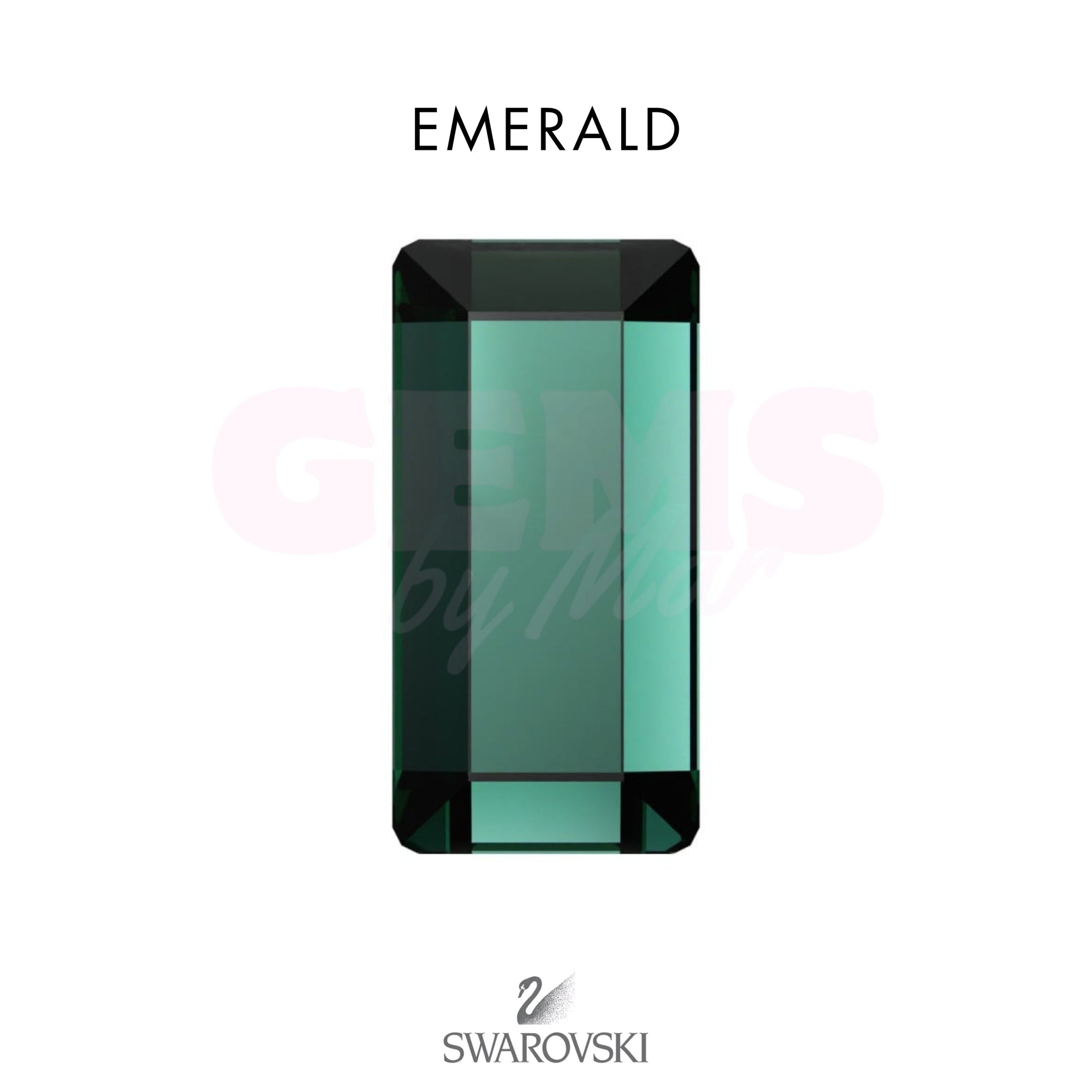SWAROVSKI® Baguette Emerald