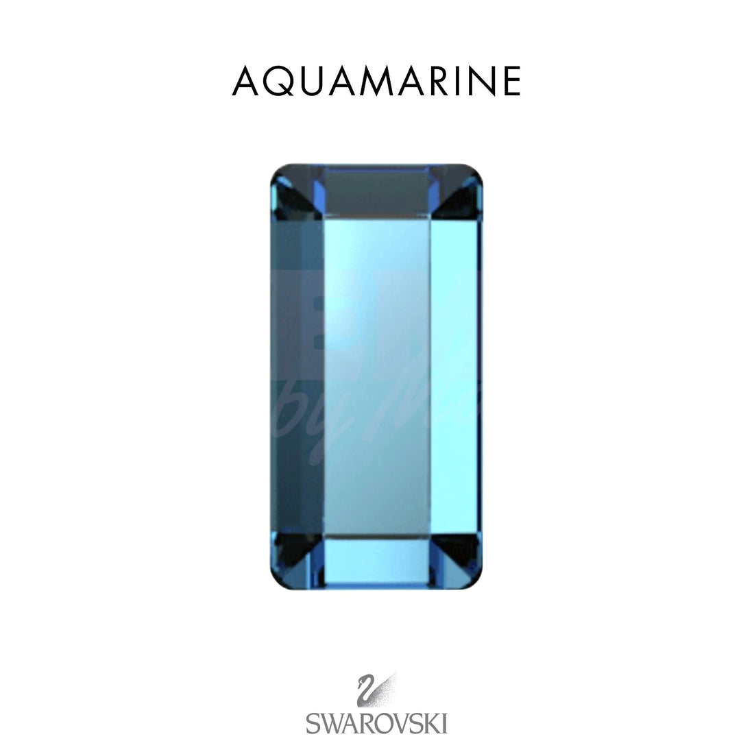 SWAROVSKI® Baguette Aquamarine