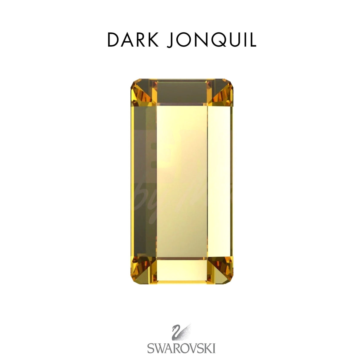 SWAROVSKI® Baguette Dark Jonquil