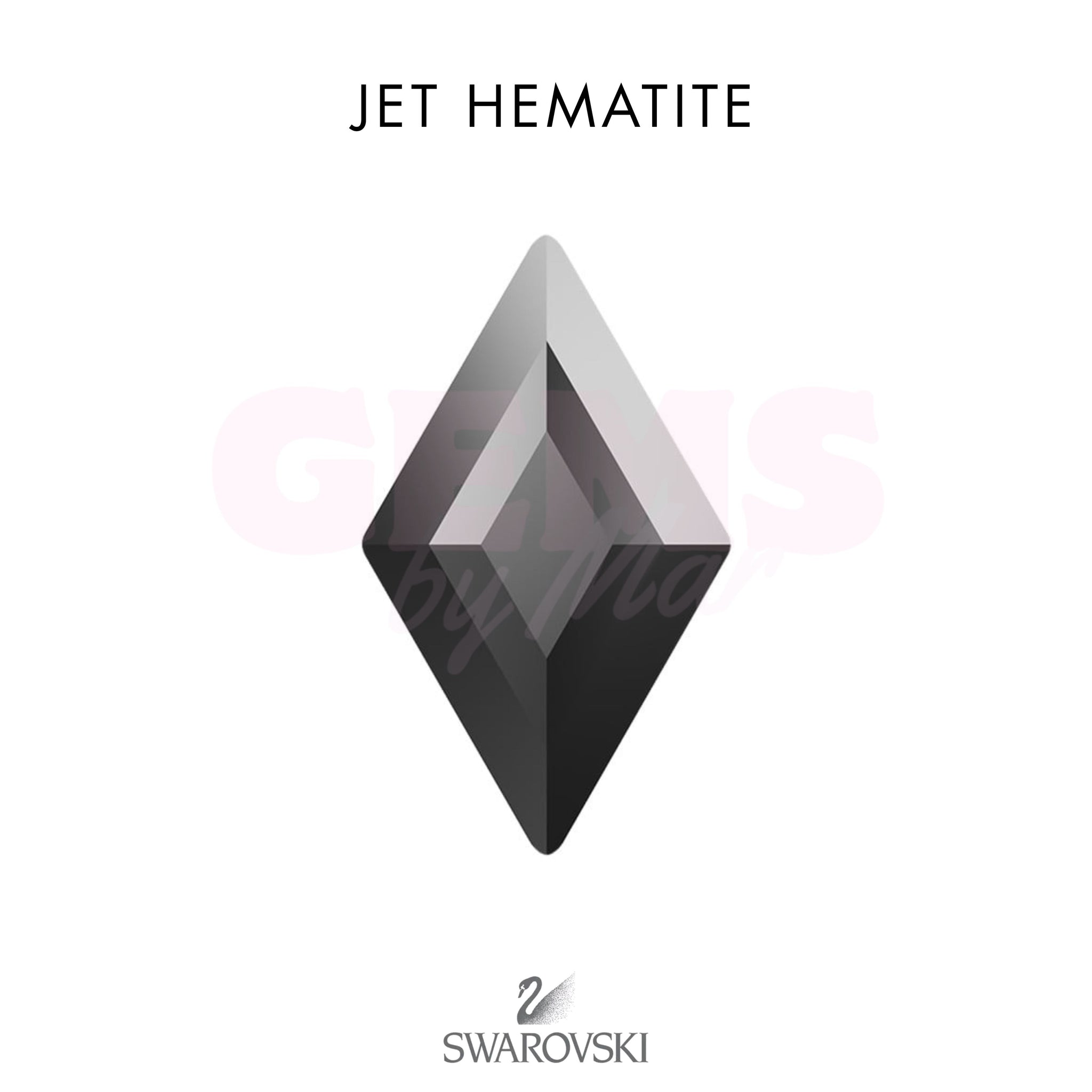 SWAROVSKI® Rombo Jet Hematite