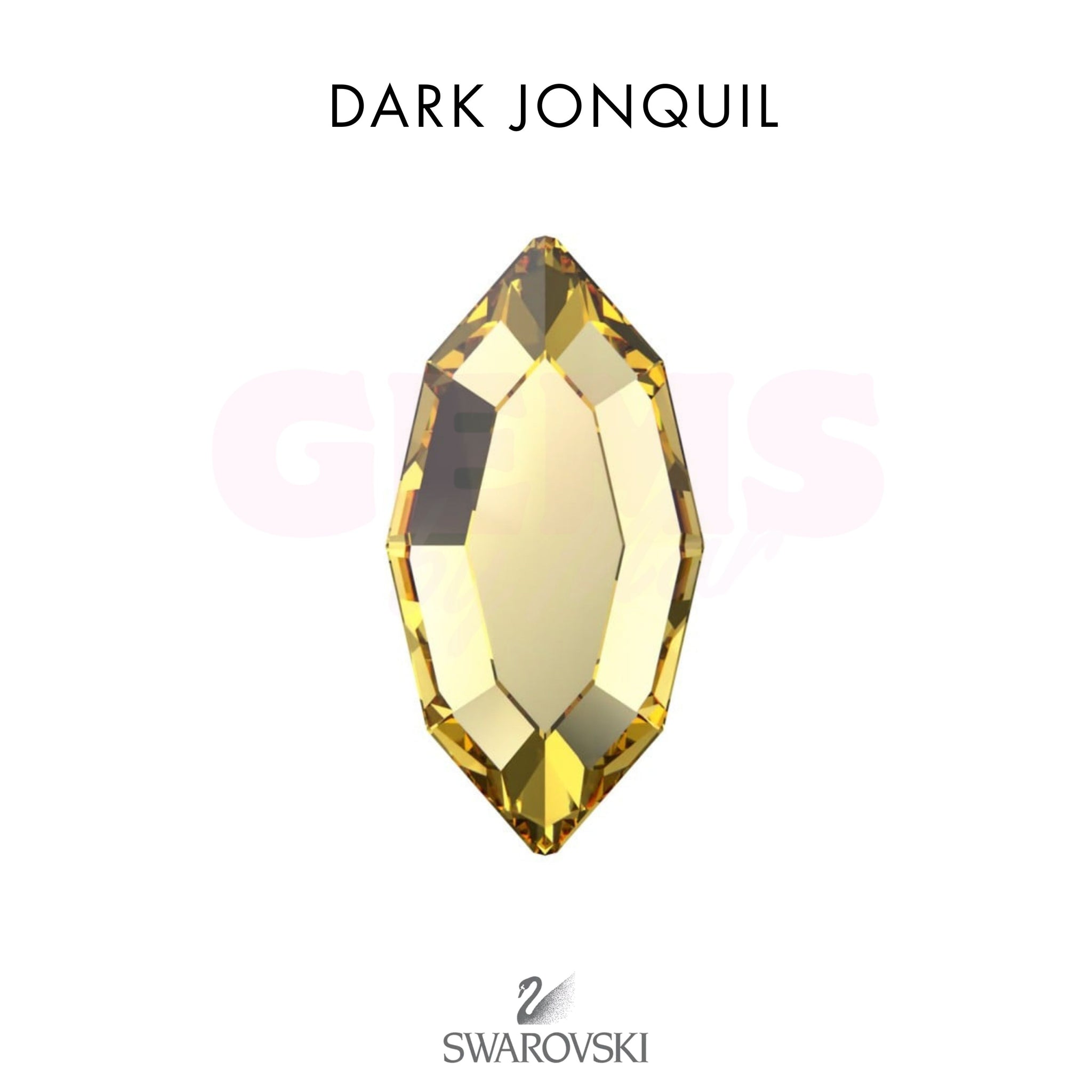 SWAROVSKI® Navette Dark Jonquil