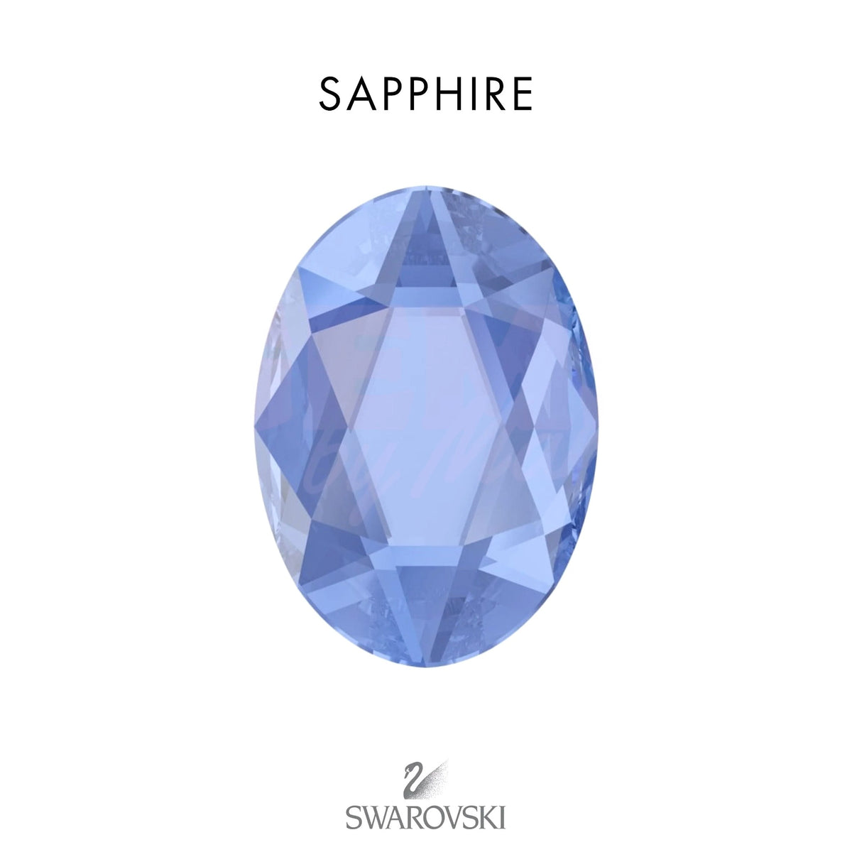 SWAROVSKI® Oval Sapphire