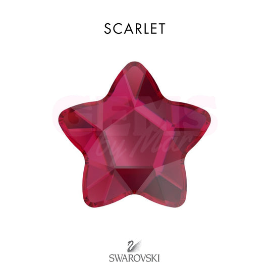 SWAROVSKI® Round Star Scarlet