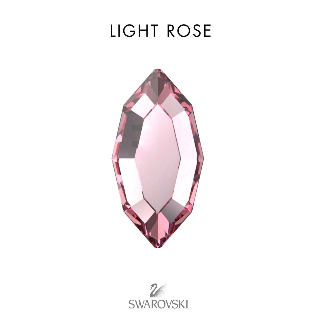 SWAROVSKI® Navette Light Rose