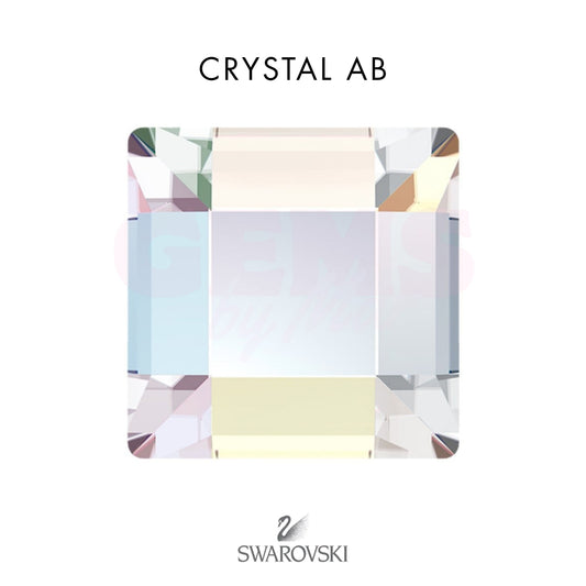 SWAROVSKI® Square Crystal AB