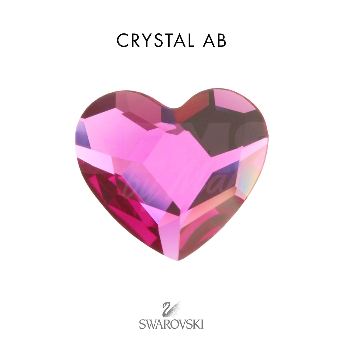 SWAROVSKI® Heart Fuchsia