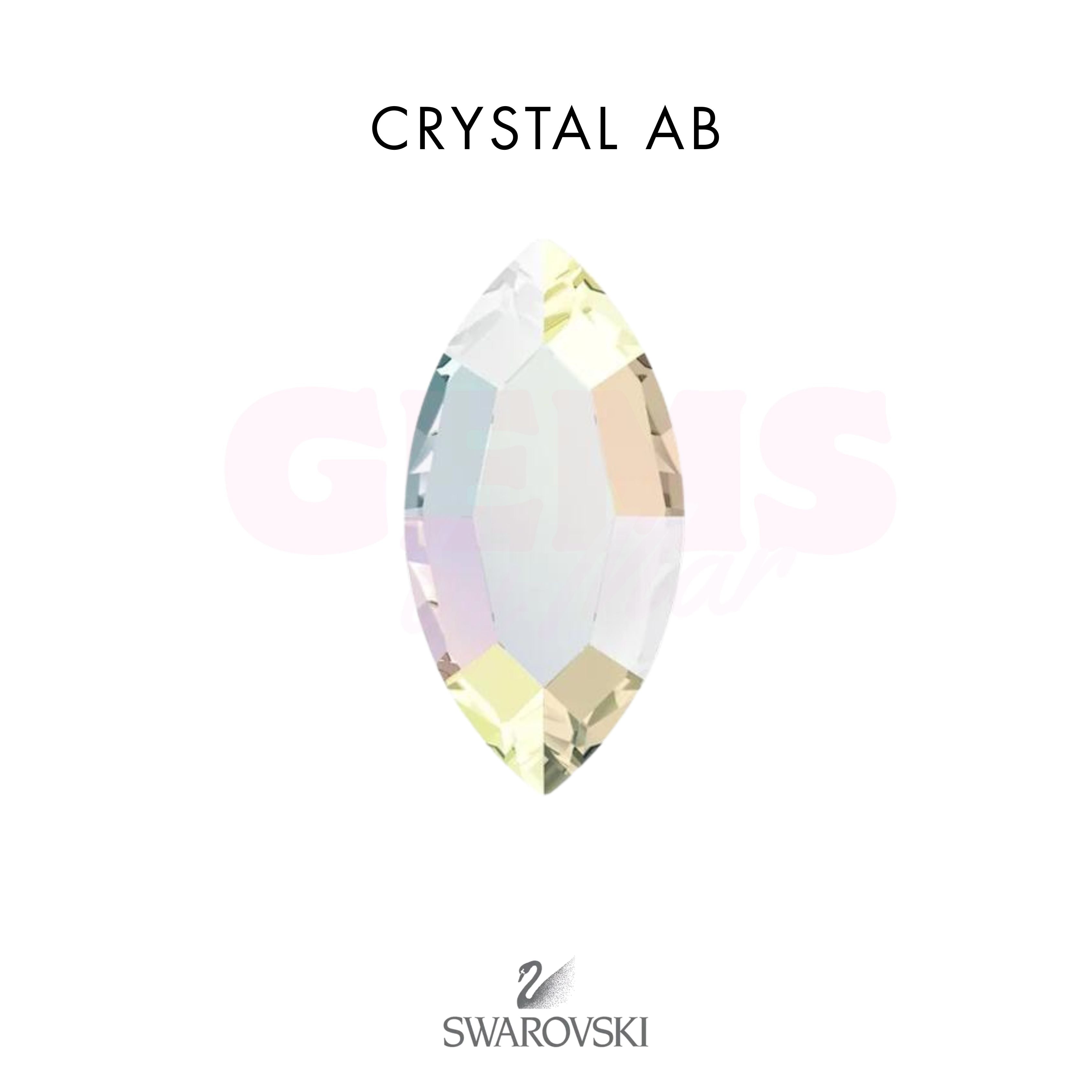SWAROVSKI® Navette Crystal AB