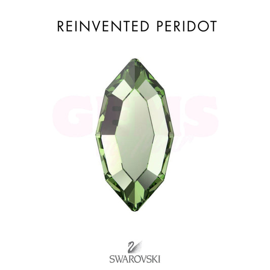 SWAROVSKI® Navette Reinvented Peridot